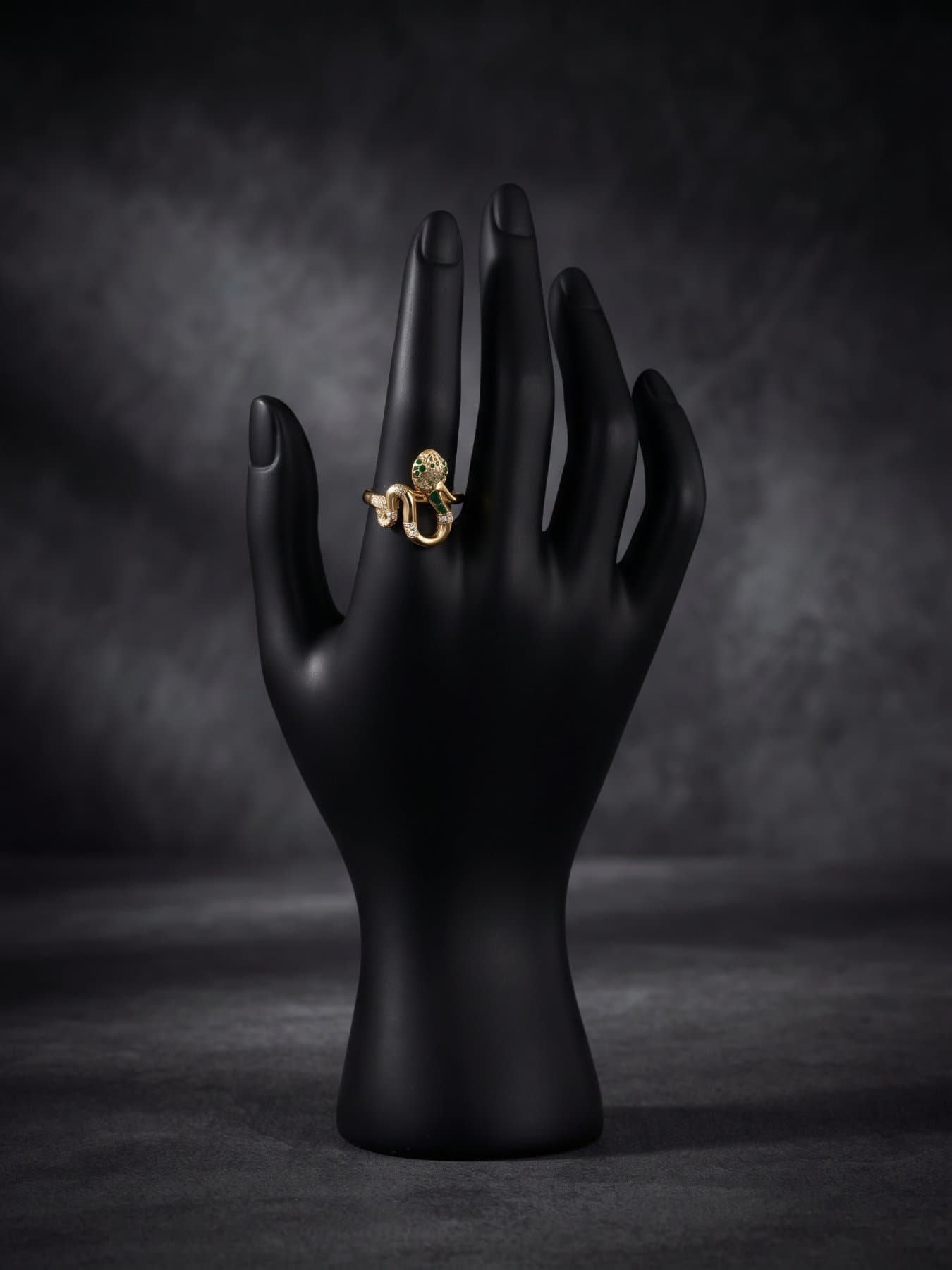 Anillo de Acero Chico Serpiente