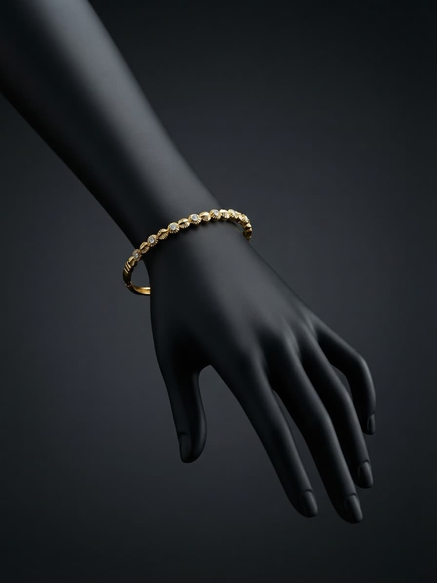 Pulsera mediana de acero